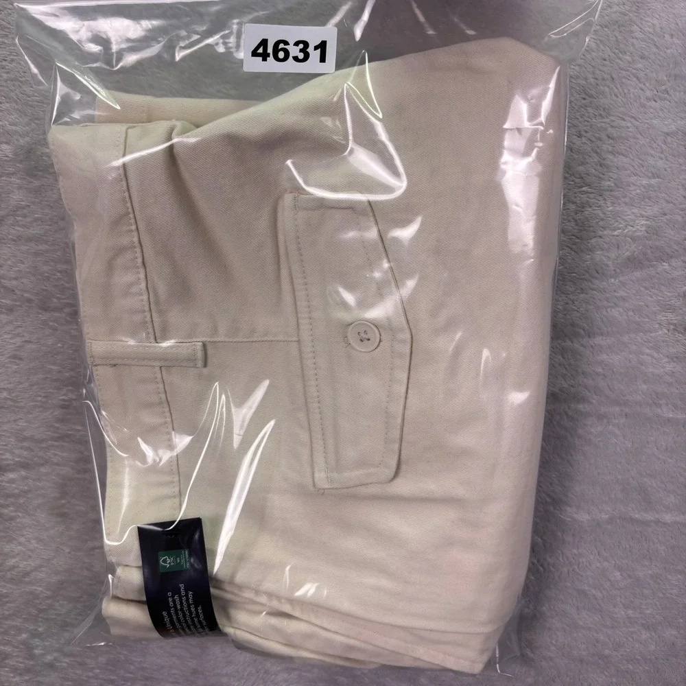 New Banana Republic‎ Women Shorts Sz 16 Tan Pleat Front High Rise Stretch Cotton